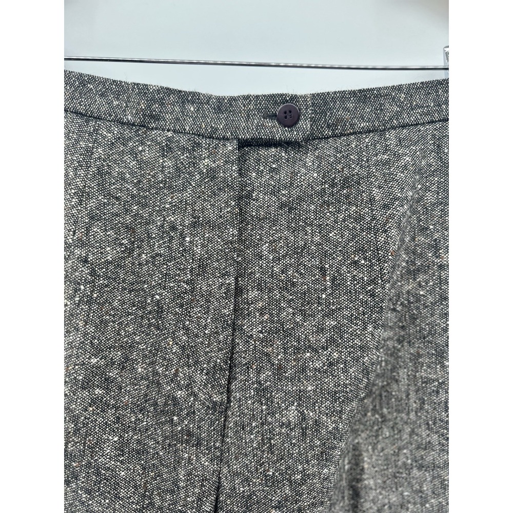 VTG Apostrophe Tweed Wool Blend Straight Leg Pants SZ 12 Classic Career JJ09 - Picture 5 of 12